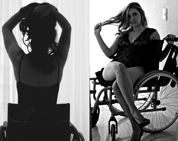 Mulheres com deficiência posam em ensaios sensuais de projeto pernambucano
