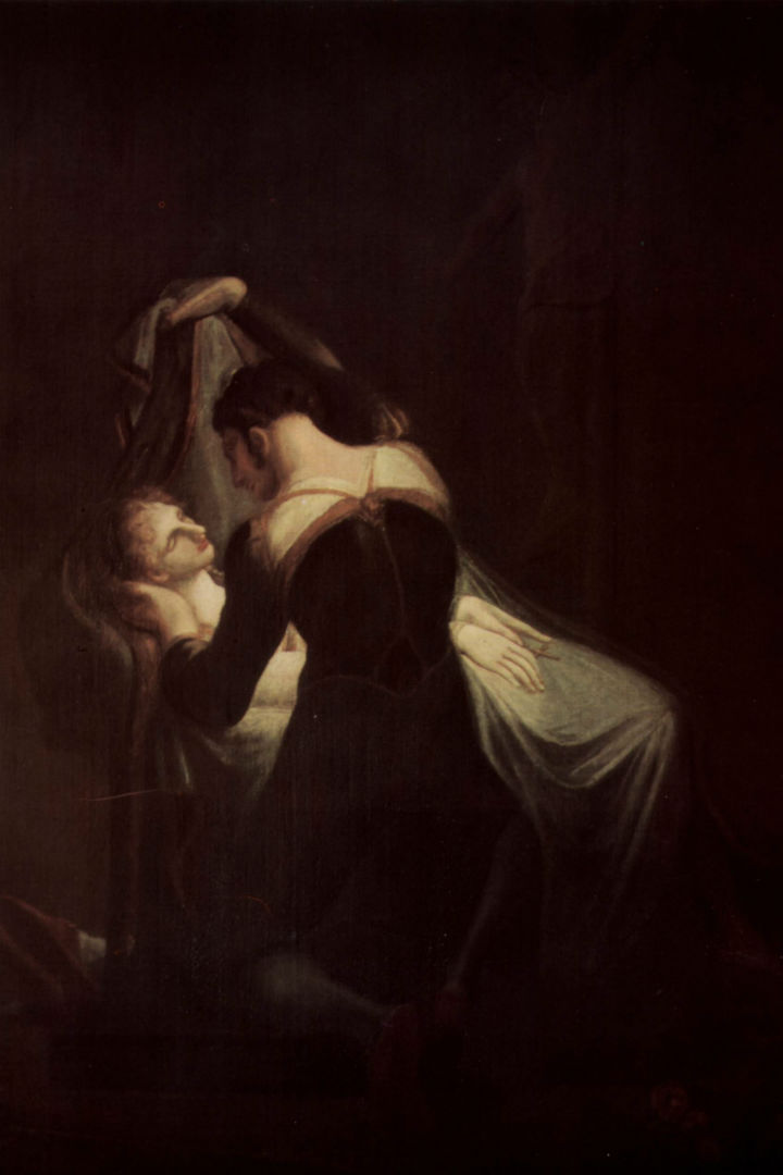 Romeu e Julieta. Pintura de Johann Heinrich Füssli.