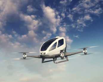 Empresa anuncia drone capaz de transportar passageiros