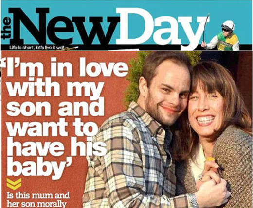 Mãe e filho, juntos há dois anos, planejam ter um bebê, no Reino Unido