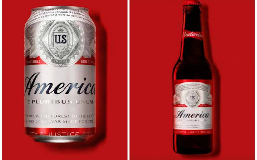 Cerveja tem nome alterado para incentivar patriotismo