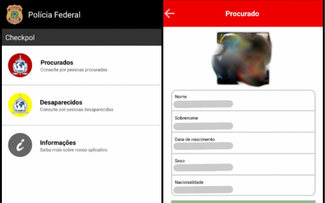 Polícia Federal cria app que permite acesso à lista de procurados da Interpol