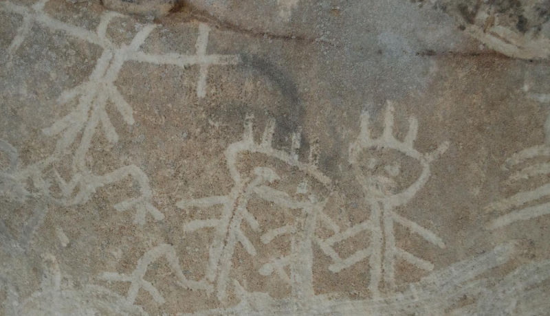 Pinturas rupestres mostram como europeus tentavam tornar índios, cristãos, no Caribe