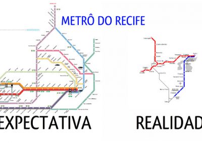 O metrô dos sonhos do pernambucano