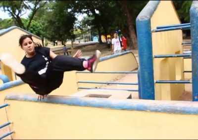 Recife sedia encontro de parkour voltado para mulheres