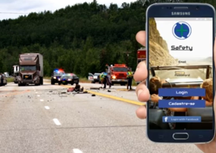 App chama Samu automaticamente em caso de acidente