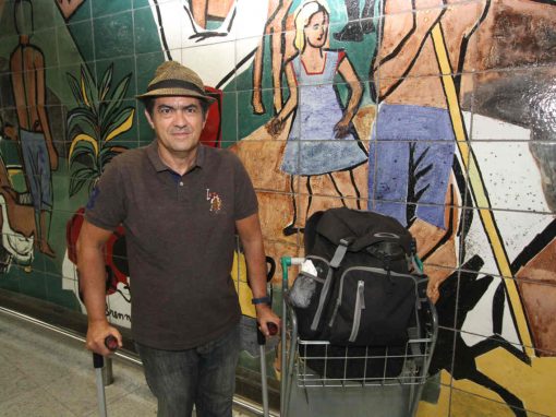 Maranhense chega ao Recife com 110 países na bagagem