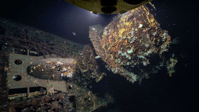 Submarino nazista é encontrado a quase 1 km de profundidade