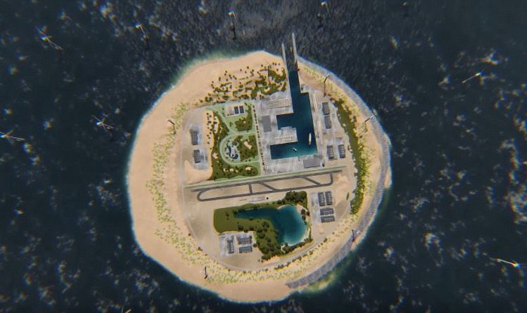 Ilha artificial pode ser fonte de energia para seis países