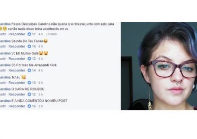 Jovem é assaltada e ladrão se desculpa em redes sociais da vítima