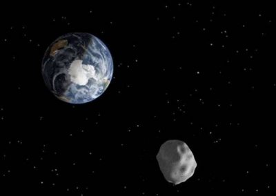Asteroide do tamanho de casa passará rente à Terra