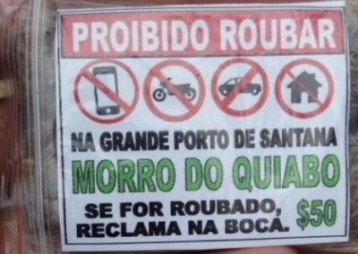 Traficantes dão “seguro” contra roubos a clientes