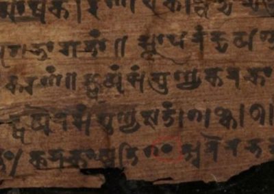 Manuscrito do século 3 muda origem do número zero