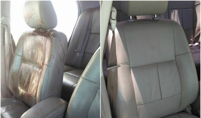 Ao postar “antes e depois” de carro ensanguentado, lava jato cria polêmica