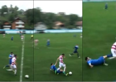 Jogador de futebol perde testículo após levar chute durante partida