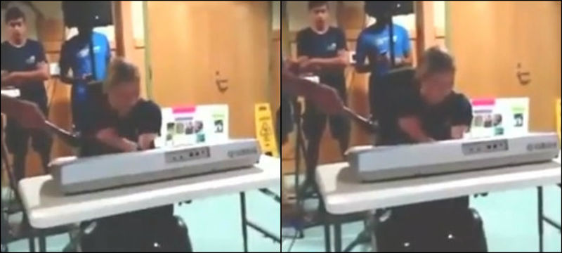 Após ter mãos amputadas, adolescente realiza sonho de tocar piano