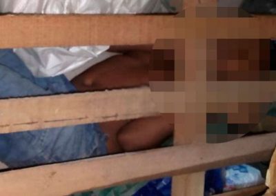 Criança é encontrada dentro de cela de homem preso por estupro