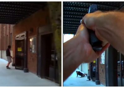 Policial atira em ator que filmava cena de roubo a banco