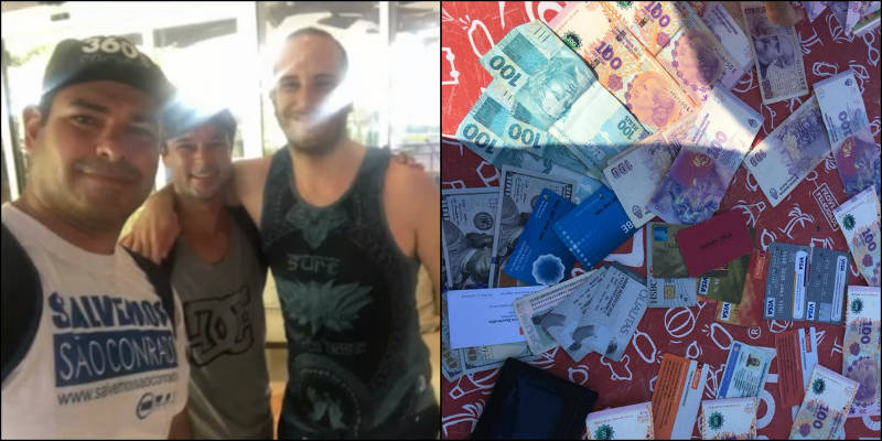 Amigos acham carteira com R$10 mil e fazem campanha para buscar dono