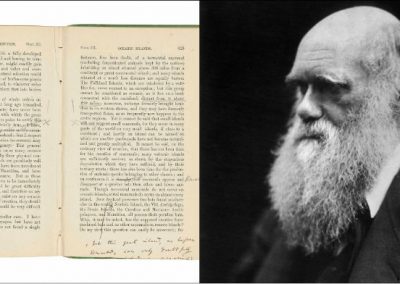 Livro da teoria da evolução e Charles Darwin é leiloado por R$ 3,7 milhões