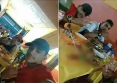 Homens assaltam pizzaria e são presos após selfie comemorando roubo