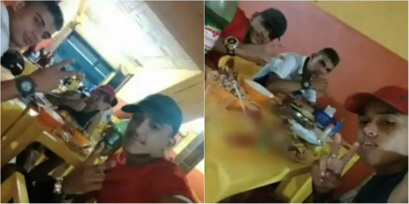 Homens assaltam pizzaria e são presos após selfie comemorando roubo