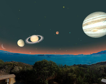 Como ver os cinco planetas alinhados à lua em 5 passos infalíveis