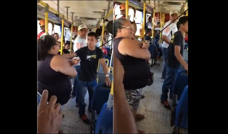 PA: mulher é atingida por “flecha perdida” em ônibus