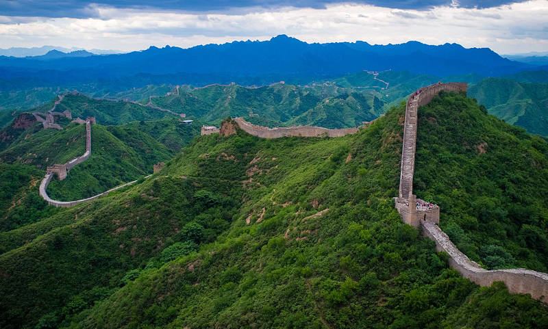 Seca faz parte da Muralha da China reaparecer após 40 anos