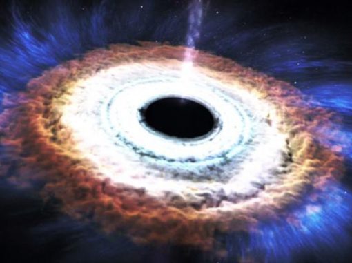 Animação mostra estrela sendo ”engolida” por buraco negro