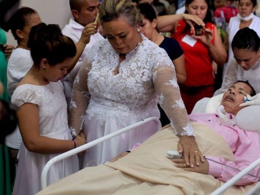 Paciente de UTI morre 6 dias após casar em hospital