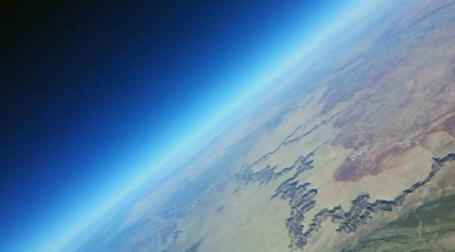 Cientistas lançam GoPro no espaço e vídeo surpreende