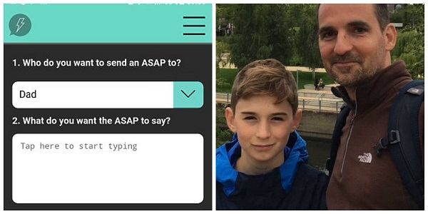 Pai cria app para obrigar filho a responder mensagens